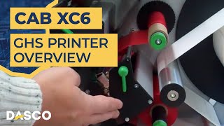 Cab XC6 Two-Color GHS Industrial Printer Overview