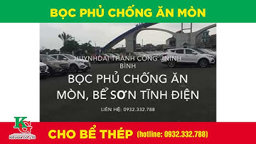 Bọc phủ chống ăn mòn cho bể chứa nước thải