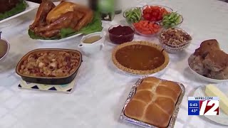 Thanksgiving turkey prices are down this year, while the sides are increasing