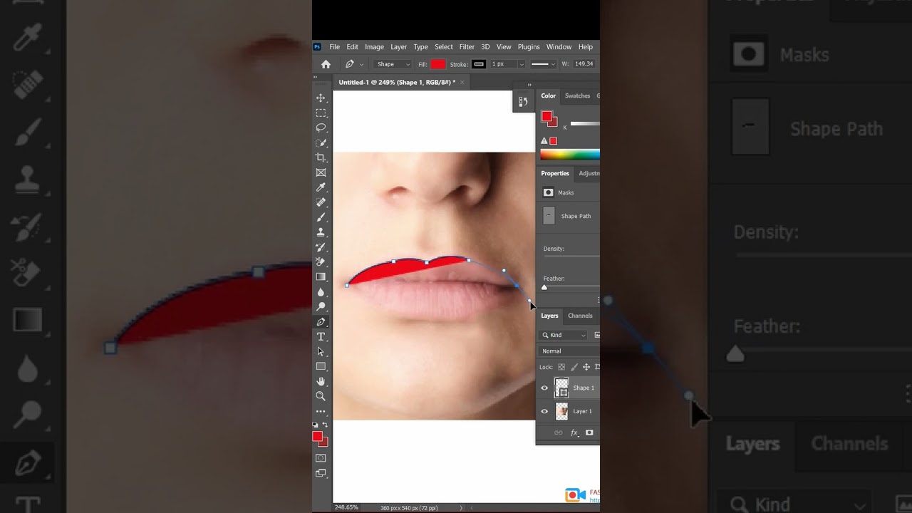Create Highly Realistic Lipstick in Photoshop! 