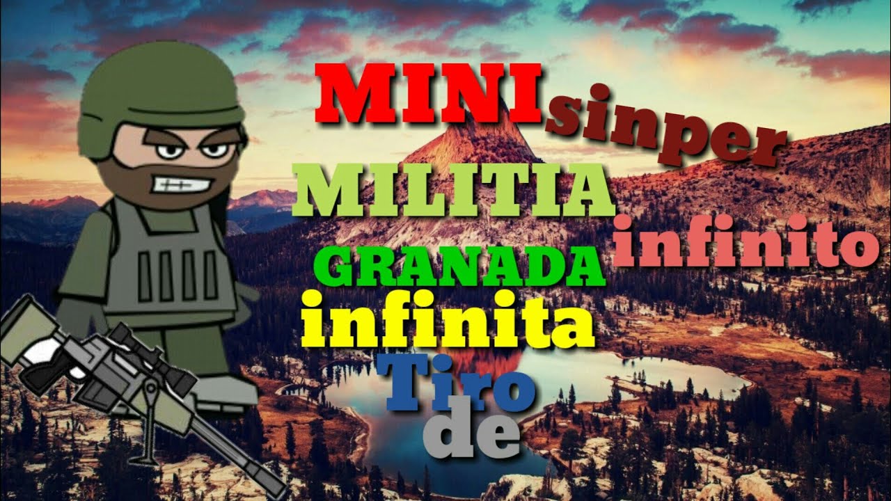 MINI MILITIA MOD TIRO DE ARMAS INFINITO E GRANADA IFINITA E COM PATENTE ...