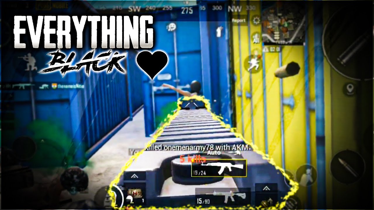 Everything Black 🖤 | A Pubg Mobile Montage