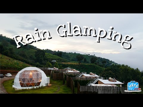 Rain Glamping 🌈 ⛅️ที่พักรถบ้านกลางหุบเขา ดอยแม่มอญ เชียงราย | IzeTa Vlog2
