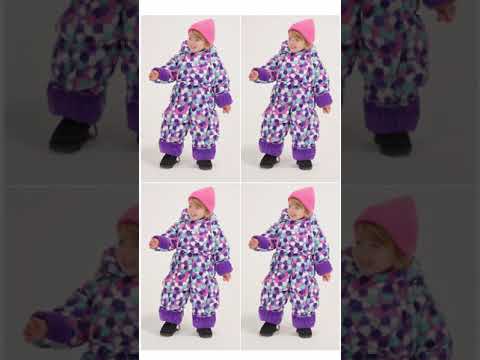 WP71075 Комбинезон зимний Premont для девочки