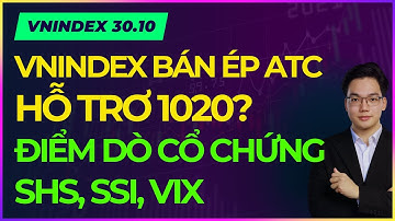 Vùng giá nào thăm dò cổ phiếu chứng khoán SSI, SHS, VIX... I Vnindex ép bán ATC!