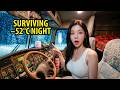 I Got STUCK Alone on the Ice Road: Surviving the Night at –52°C | Solo Female Trucker