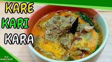 RESEP KARE SANTAN DAGING SAPI PRAKTIS