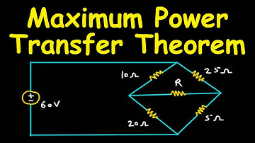 Voorbeeld van de oplossing voor de stelling van de maximale vermogensoverdracht | Elektrotechniek