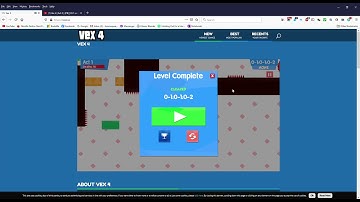 Vex 4 | Act 1 | Glitched speedrun world record | negative 1.2 seconds