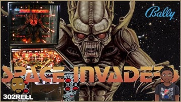 Space Invaders Pinball Machine Bally 1980
