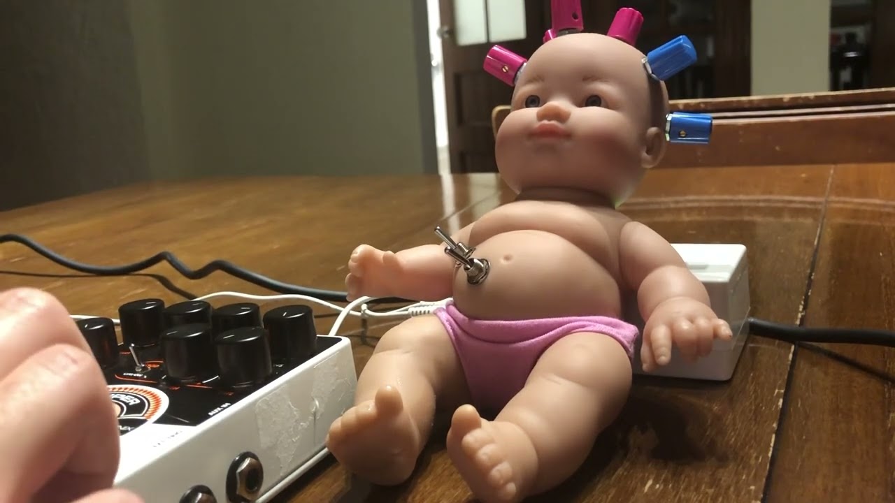 Baby Bot 3000 and Electro-Harmonix Super Space Drum