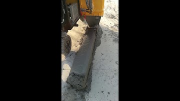 GDHM31 Automatic concrete curb machine