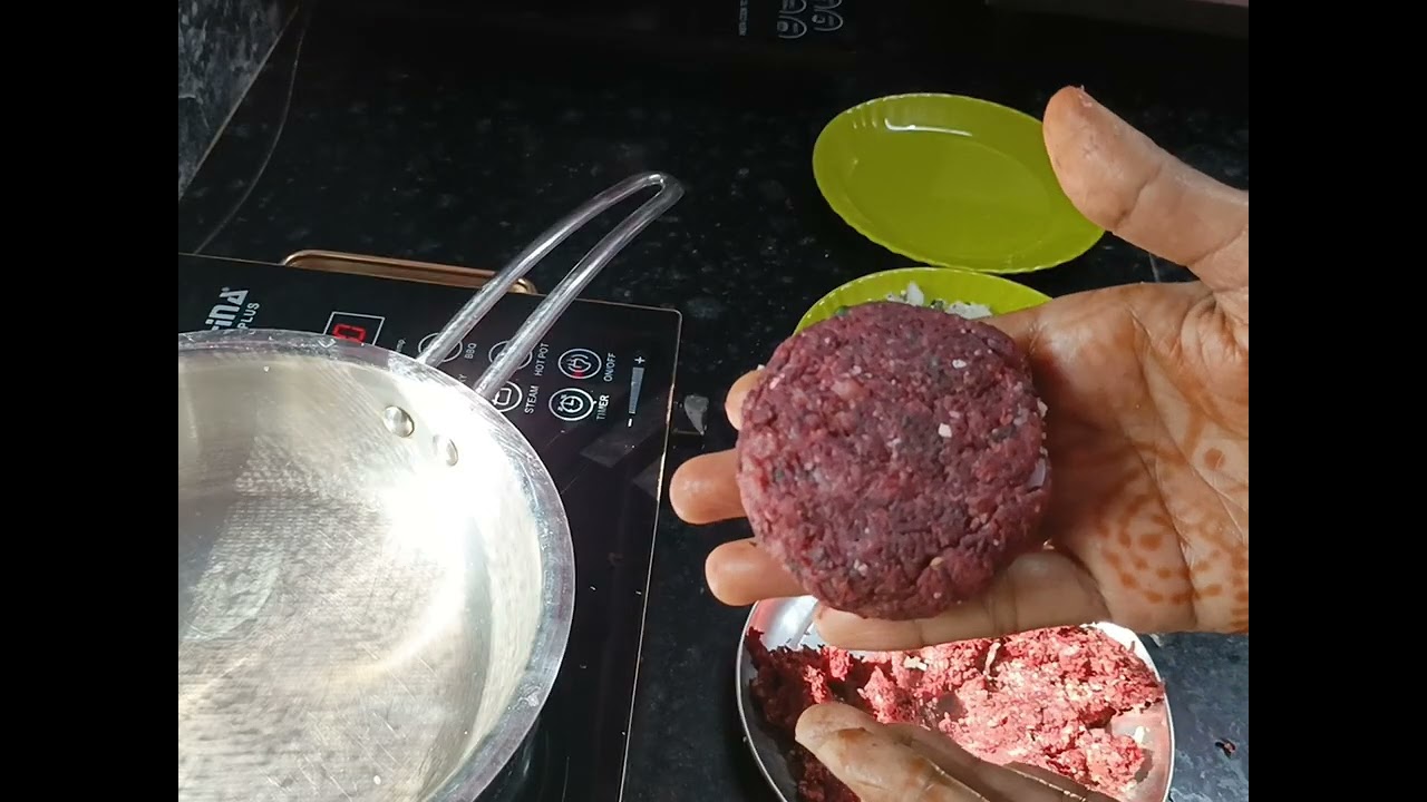 Beetroot cutlet healthy breakfast recipe...