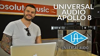 UNIVERSAL AUDIO APOLLO 8 INTERFACE OVERVIEW