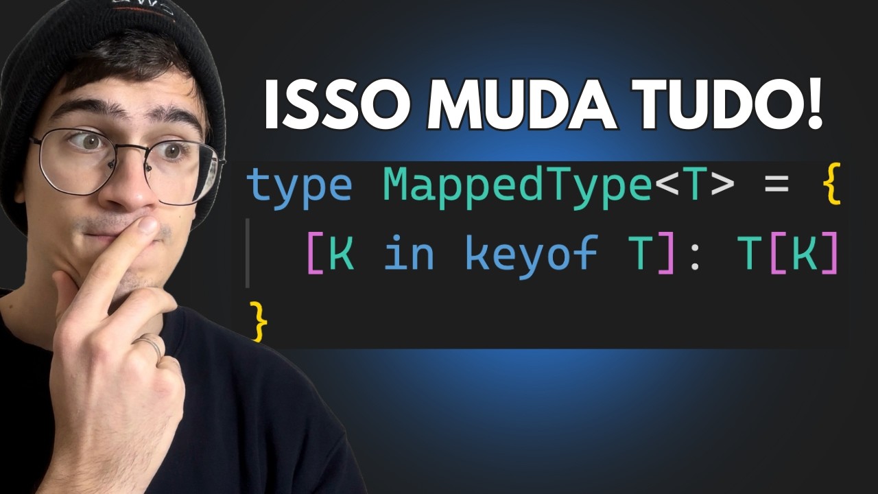 Mapped Types - Esse Tipo Muda Tudo No Typescript - YouTube