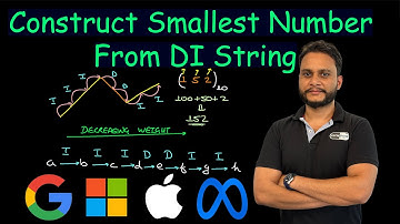 Construct Smallest Number From DI String | Leetcode 2375