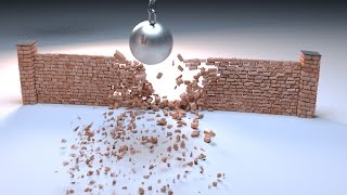 Wall destruction - MassFX / Rayfire / Vray