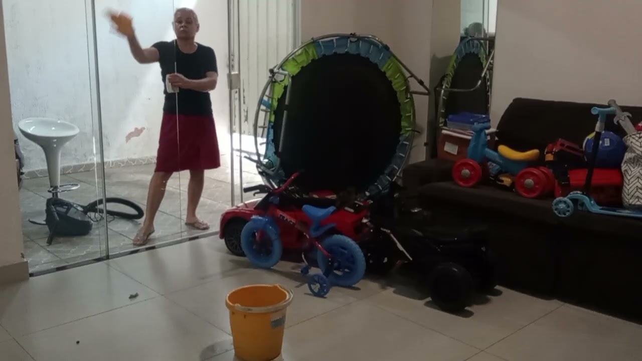 LIMPEZA. DA.  SALA 🪣