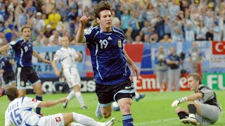 TOP 5 🏅 - The BEST goals of ARGENTINA 🇦🇷 at the FIFA World Cup GERMANY 2006!