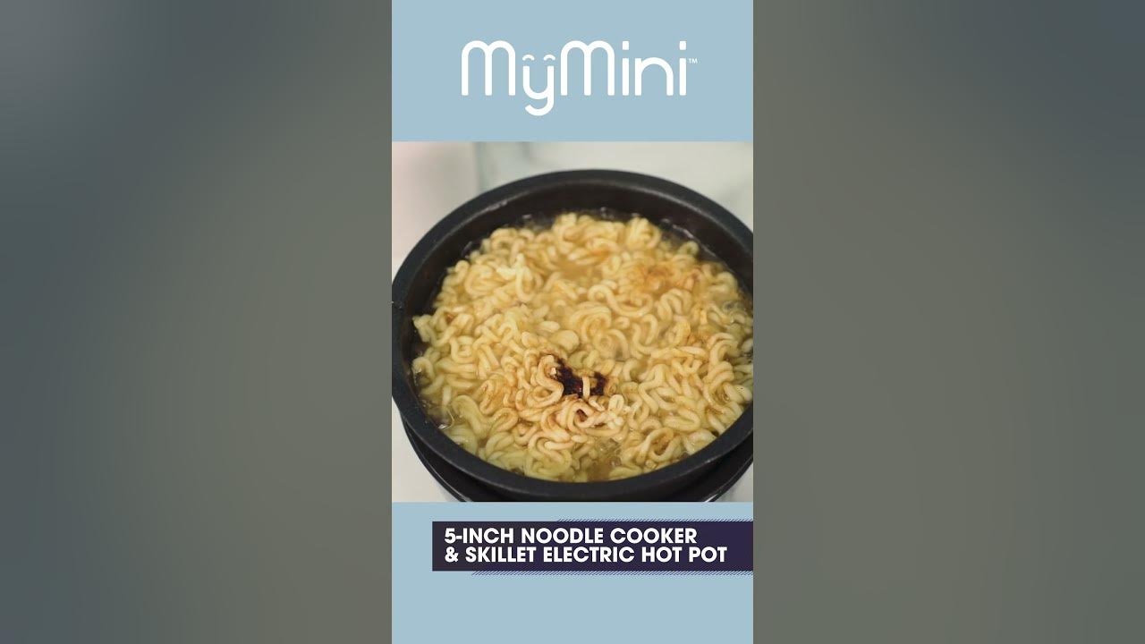 Mymini 5-inch Noodle Cooker & Skillet Electric Hot Pot $8.98