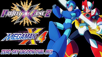 Project X Zone 2 Mashup - Mega Man X4 Zero Sky Lagoon Dual Mix