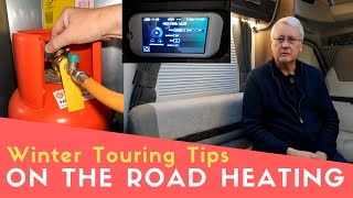 New To Motorhomes Pt 7 | Winter Touring Tips | On The Road Heating [CC]