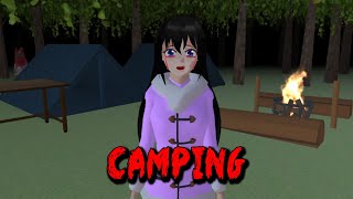 CAMPING || HORROR MOVIE SAKURA SCHOOL SIMULATOR