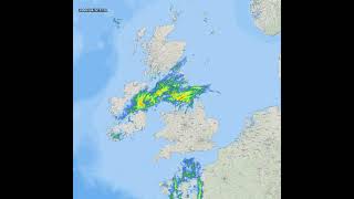 UK Rain Radar - 2022/04/12