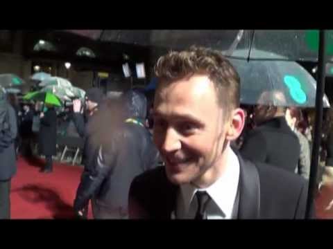 TOM HIDDLESTON on Loki in Thor Dark World and Avengers 2 @ BAFTA&#039;s 2013 British Academy Film Awards