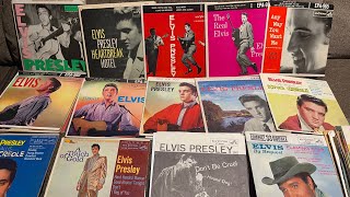 Sorting Amazing Vintage Elvis Presley 45 Rpm Collection Infinity Records The Kings Court