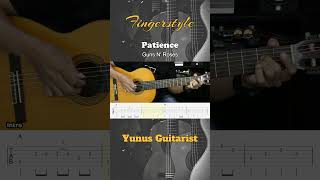 Patience - Guns N' Roses - Fingerstyle Guitar Tutorial + TAB & Lyrics