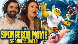 SPONGE OUT OF WATER IS WAY FUNNIER THAN EXPECTED! THE SPONGEBOB MOVIE: OUT OF WATER MOVIE REACTION