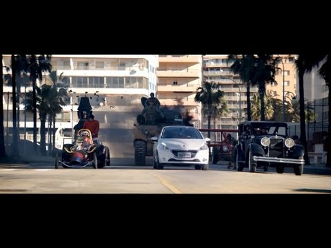 Peugeot 208 vs Wacky Races (bresiliansk annons)