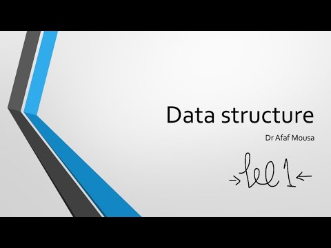 Data Structure Lec-1(overview) - YouTube