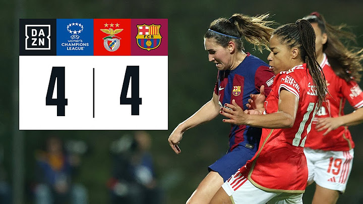 Benfica vs FC Barcelona (4-4) | Resumen y goles | UEFA Women's Champions League 2023-24