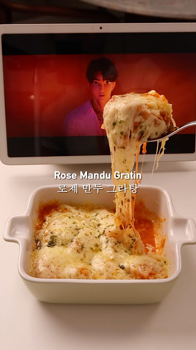 Rose Mandu Gratin
