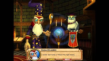 Wizard101- Creating a New Character