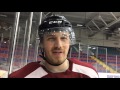 Muskegons matt steeves talks about facing brother in ushl playoff series