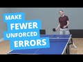 Make FEWER unforced ERRORS (real coaching session with Tim)