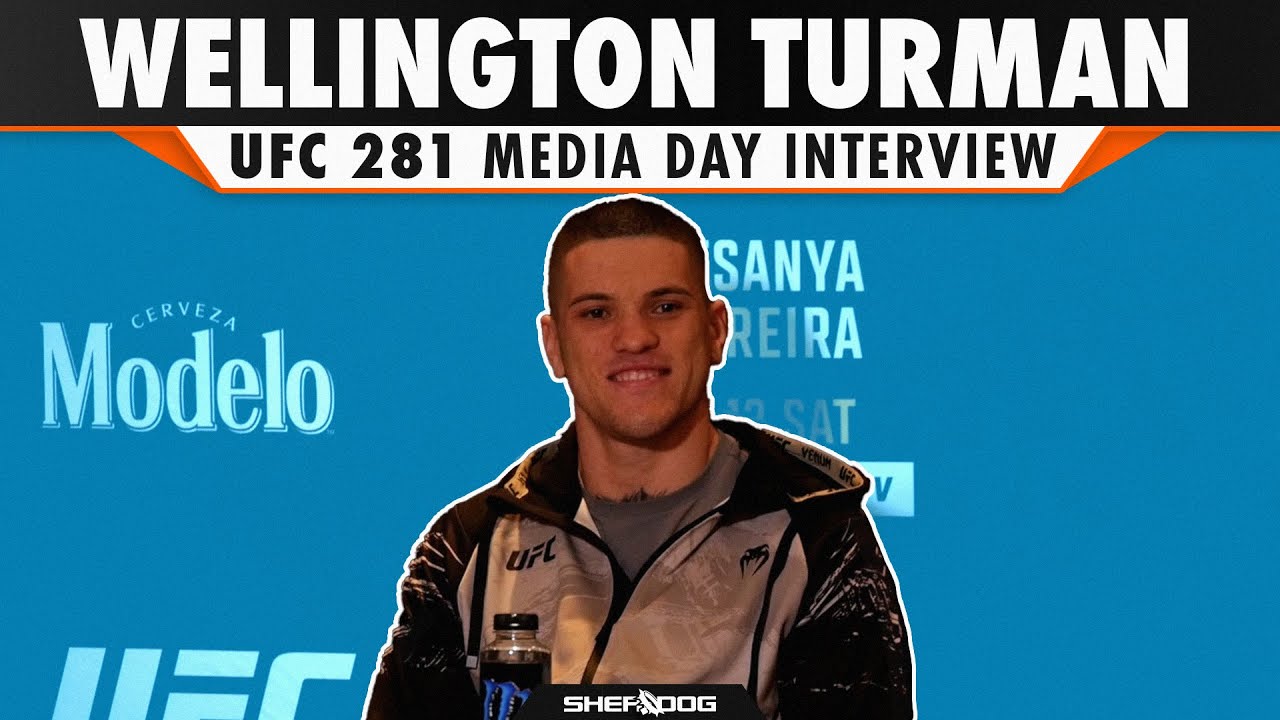 Wellington Turman: "If Petroski Takes Me Down, He Goes Into My World" | UFC 281 Media Day Interview