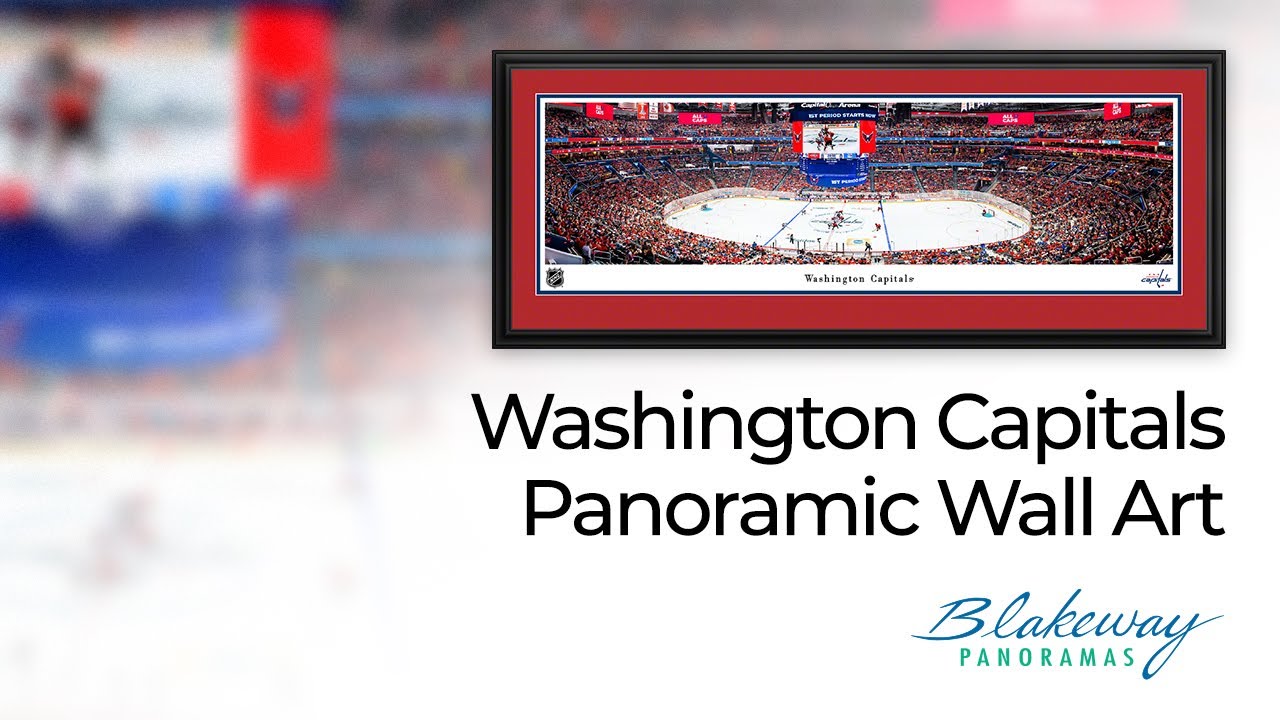 Washington Capitals Panoramic Poster - Blakeway Panoramas - NHLCAP5