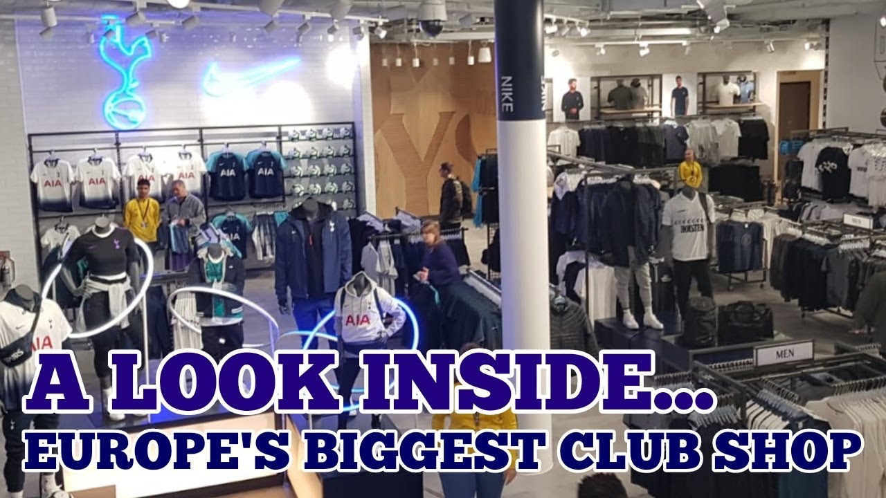 NEW SPURS SHOP: Tottenham Hotspur Open New Spurs Store in