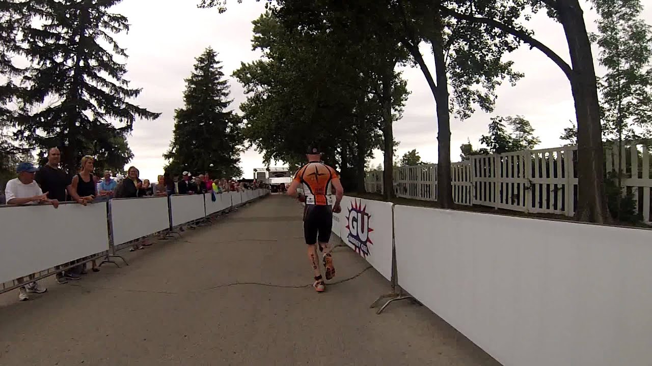 Trail Genius Door County Half Ironman Finish Youtube