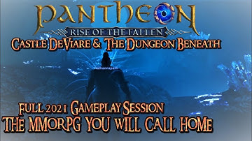 Pantheon MMO NAPALM Plays the Dire Lord for 3 Hours Pre-Alpha Gameplay Footage Exclusive DeViare