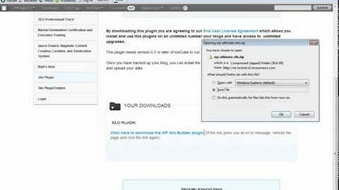 SEO Silo Plugin Video Tutorial Part 1: Download and Install Plugin
