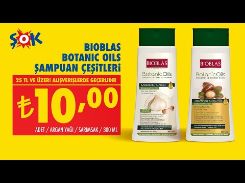 Bioblas Şampuan Çeşitleri hem #ŞOK'ta hem Cepte ŞOK'ta #ŞOKUcuz. - YouTube