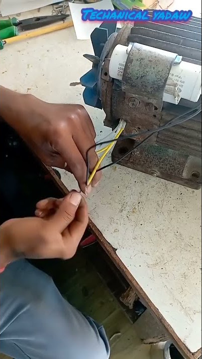 ##shorts#sort monoblock pump motor 4 wire me kaman nikalne ka ashan tarika @electricaldost