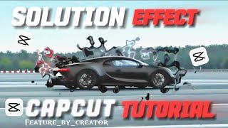 Solution Effect || Capcut editing tutorial || #capcut #capcuttutorial screenshot 5
