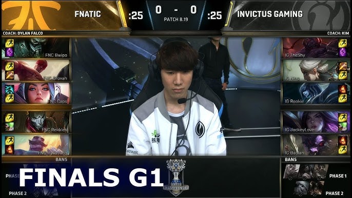 Invictus Gaming Sweeps Fnatic 3-0 to Win League of Legends World Championship - Pandaily