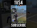 || 1vs4 || IMPOSSIBLE 🍷🗿